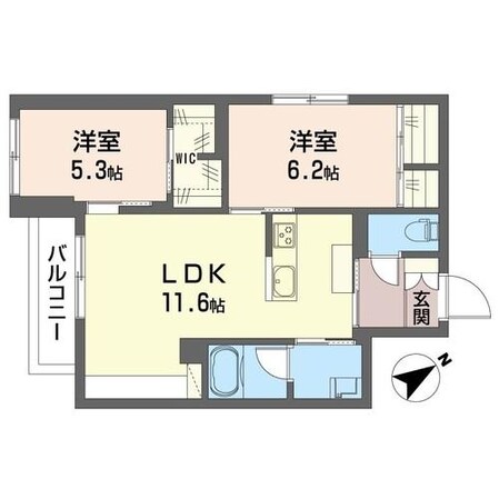 クレリアの物件間取画像